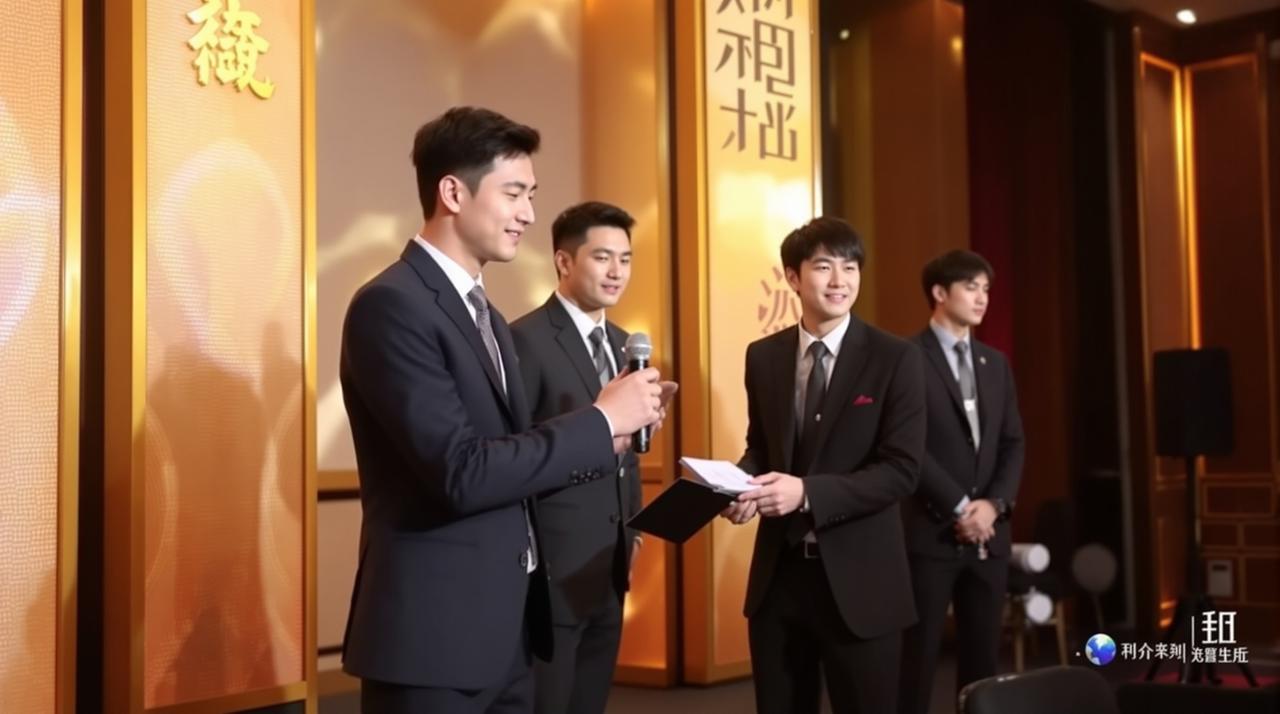 新生代演员王晓明加盟老湿影视，签约仪式盛大举行
